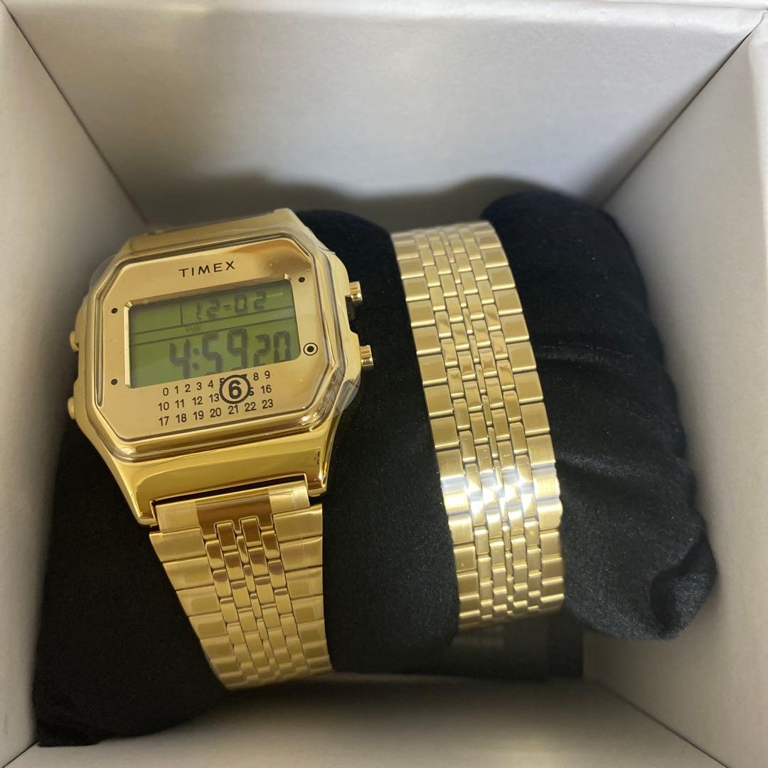 TIMEX ゴールド デジタル腕時計 最安値