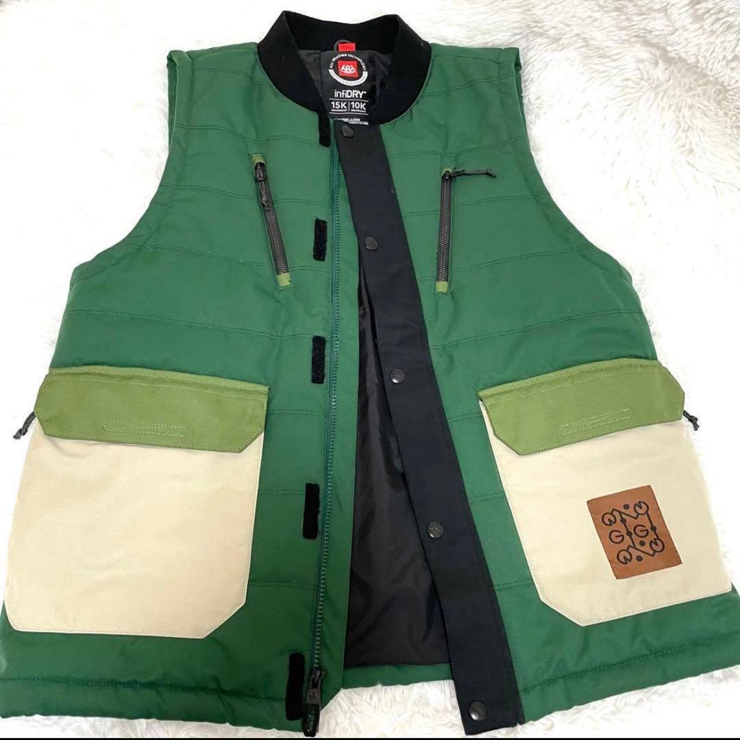 686 スノーボードウェア 上下セット  vest フルセット
