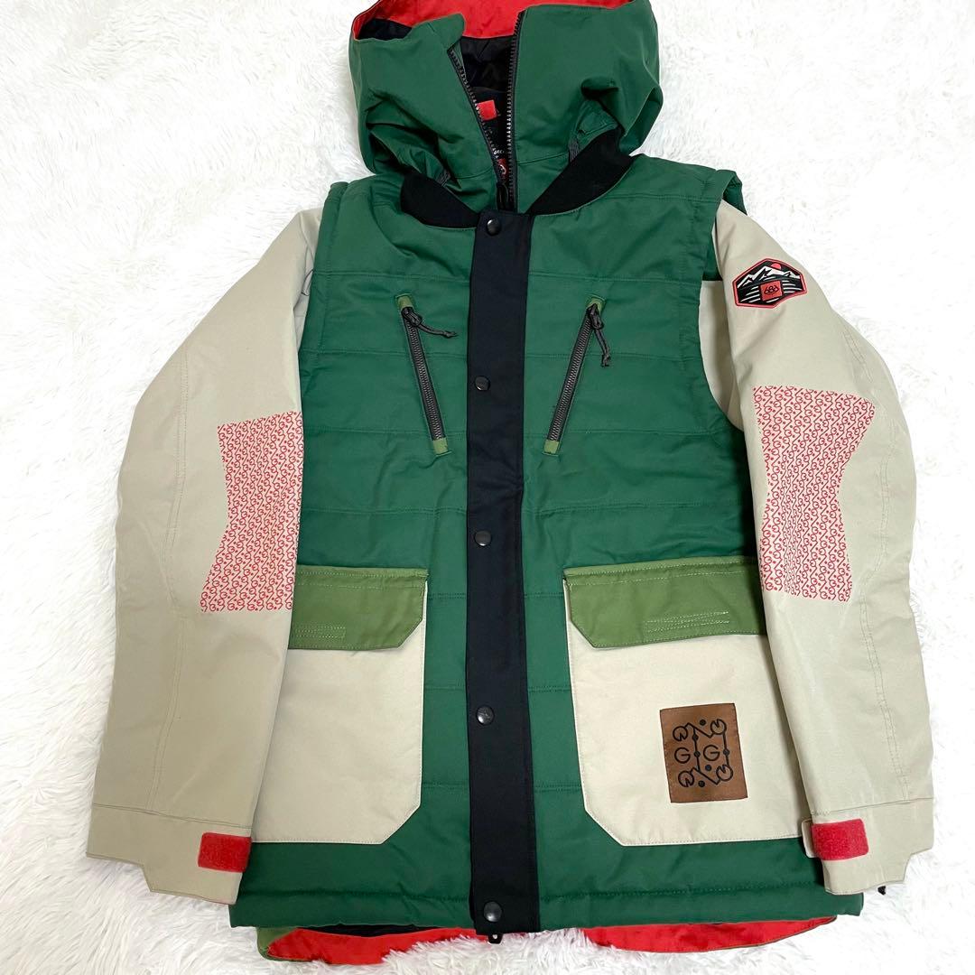 686 スノーボードウェア 上下セット  vest フルセット