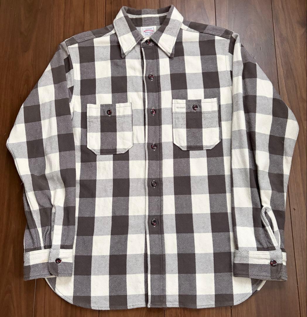 WAREHOUSE ネルシャツ Lot 3104 FLANNEL SHIRTS