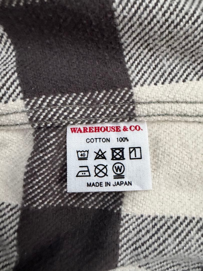 WAREHOUSE ネルシャツ Lot 3104 FLANNEL SHIRTS