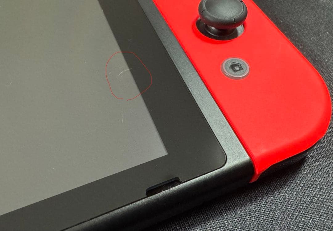 H*a様 Nintendo Switch 初期 本体 青/赤 2018年