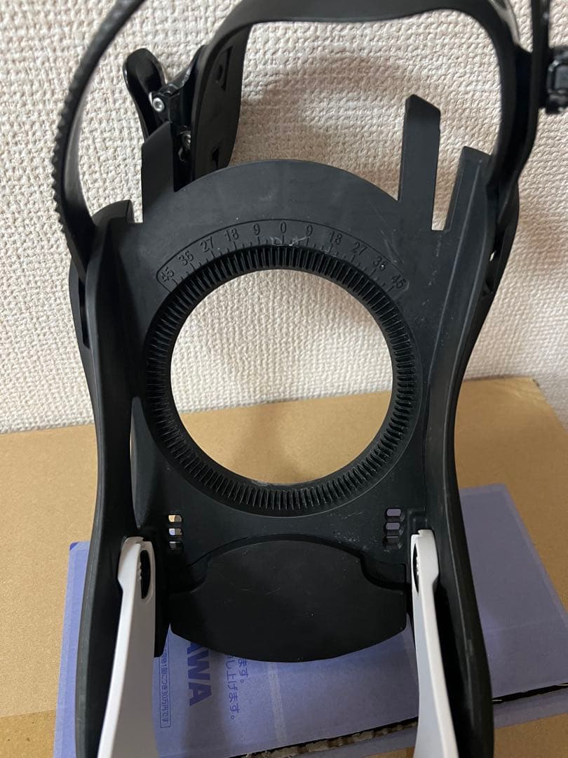 FLUX PR ビンディング ホワイト/ブラック Mサイズ