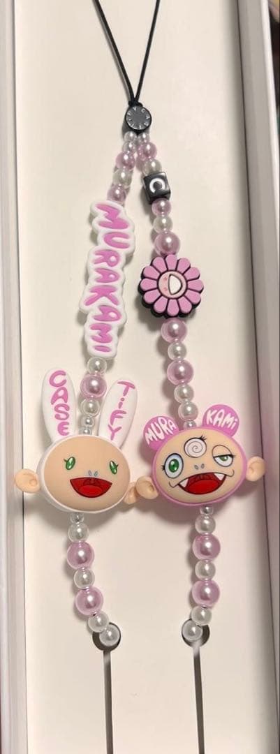 村上隆 casetify パール コラボストラップ カイカイキキ 新品未使用