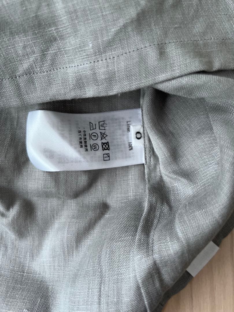 wafu. リネンキャミソール【トッキノン】S 銀鼠