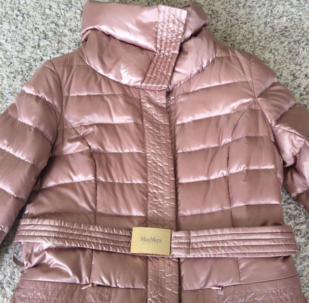 MAXMARA STUDIOダウンコート36　マックスマーラ　コート　ダウン