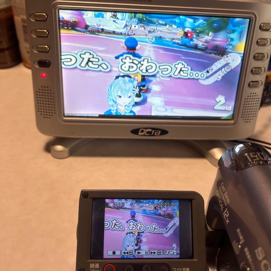 SONY HANDYCAM miniDVビデオカメラ　DCR-HC41 ①