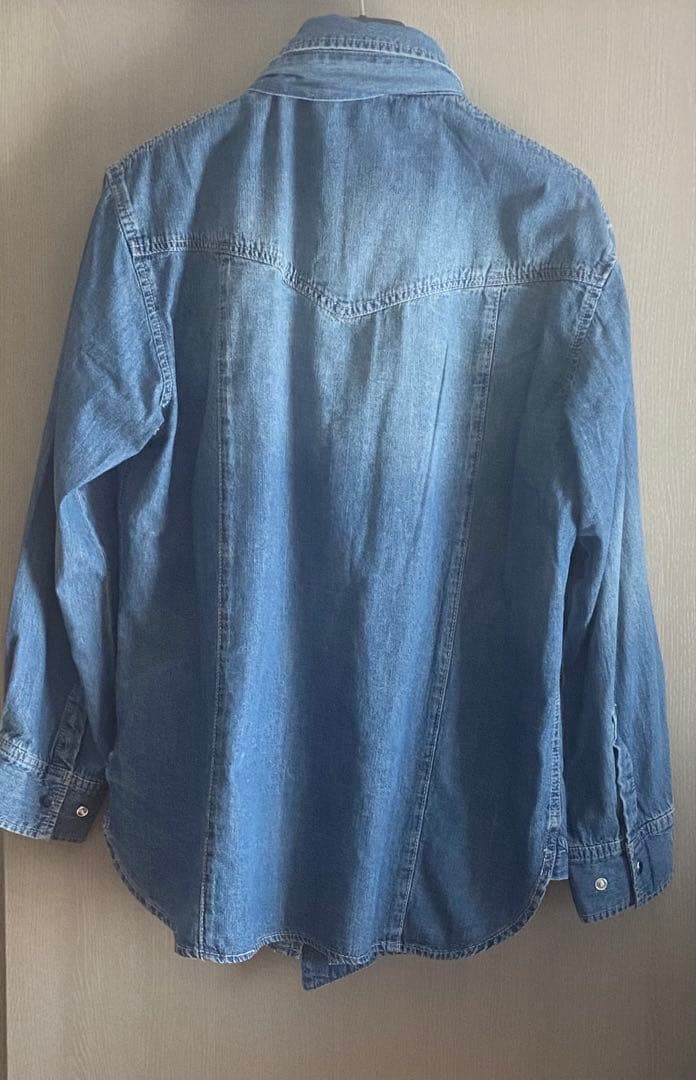 コラージュガリャルダガランテ　ボウタイデニムシャツ
