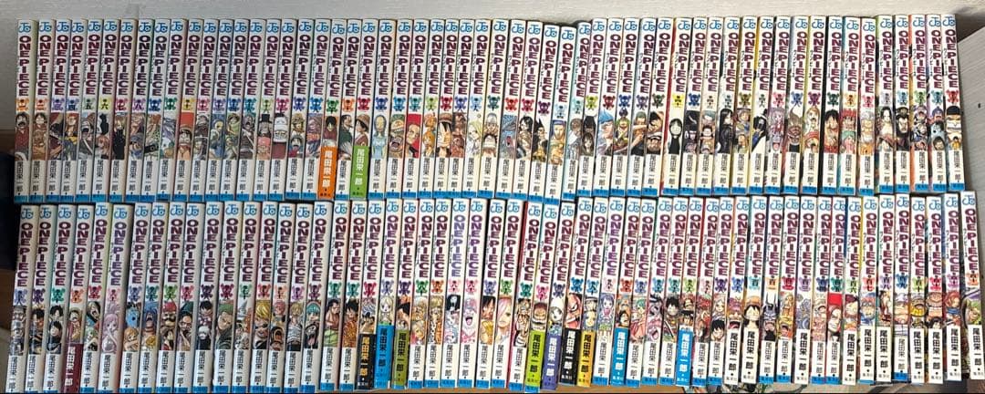 ONE PIECE全113巻セット（一部初版あり）と小冊子など