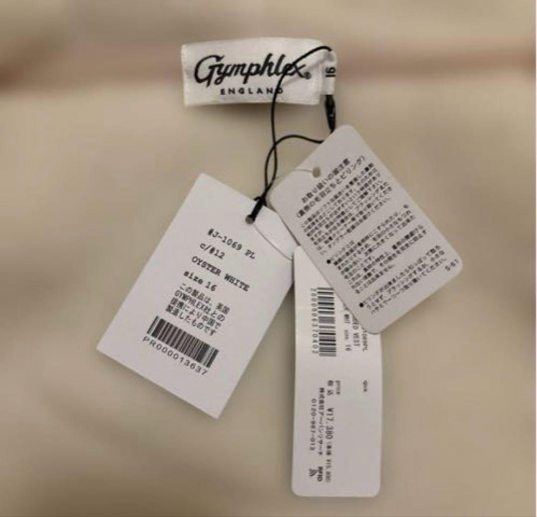 Gymphlex ジムフレックス J-1069 PL OYSTER WHITE