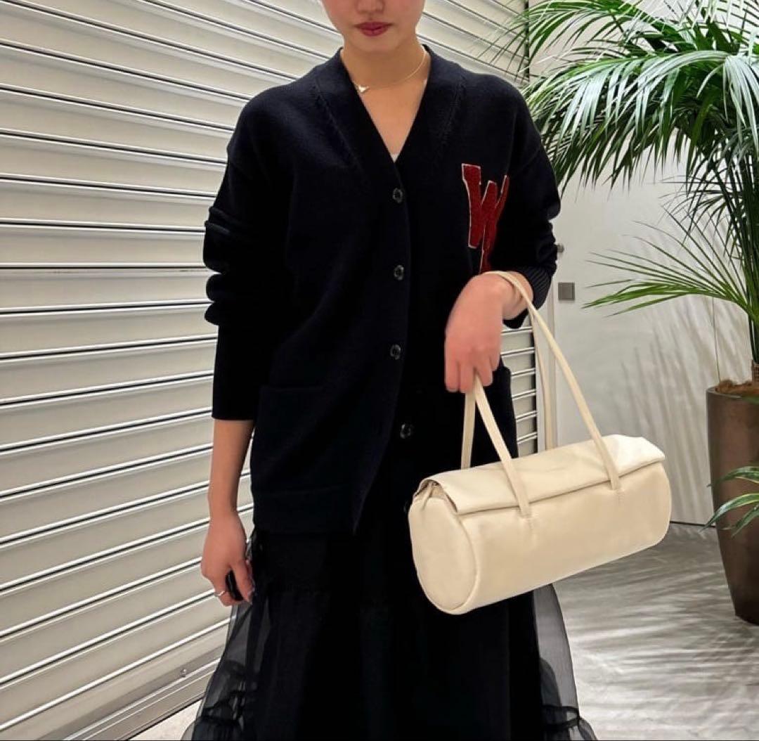 2025SS Whim Gazette ワッペンニットカーディガン