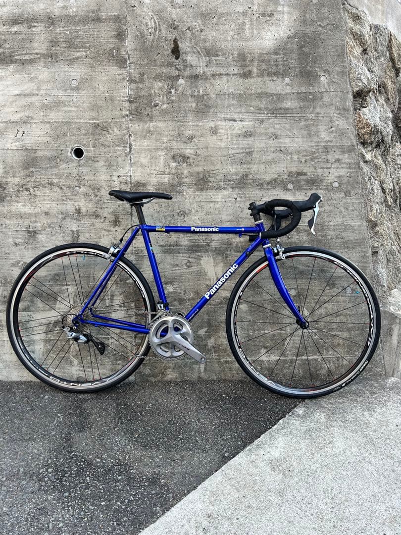 Panasonic クロモリ　ホリゾンタルR7000 105 11s 整備済み