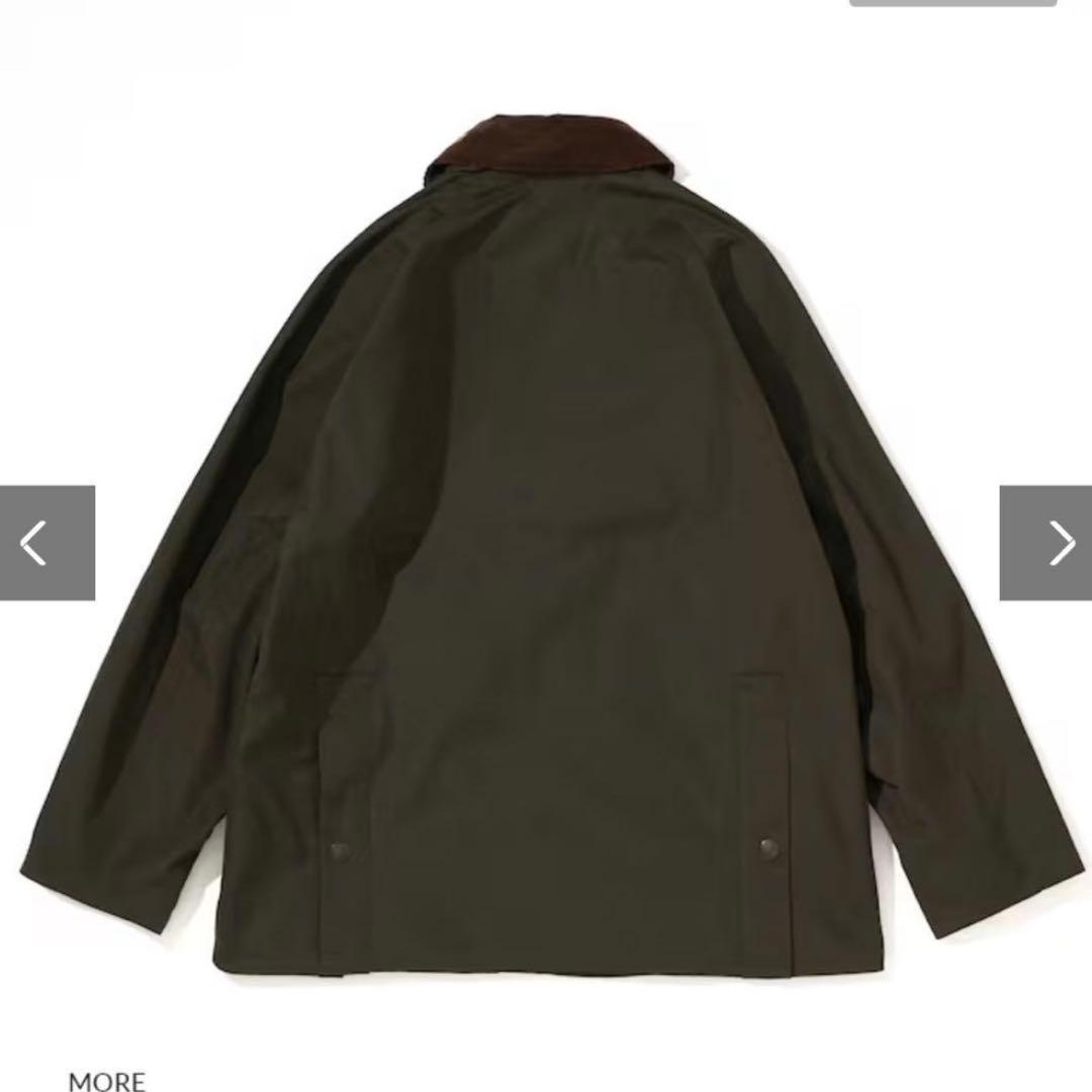 美品　バブアー　ビデイル　ピーチスキン オリーブ　セージ　36 barbour