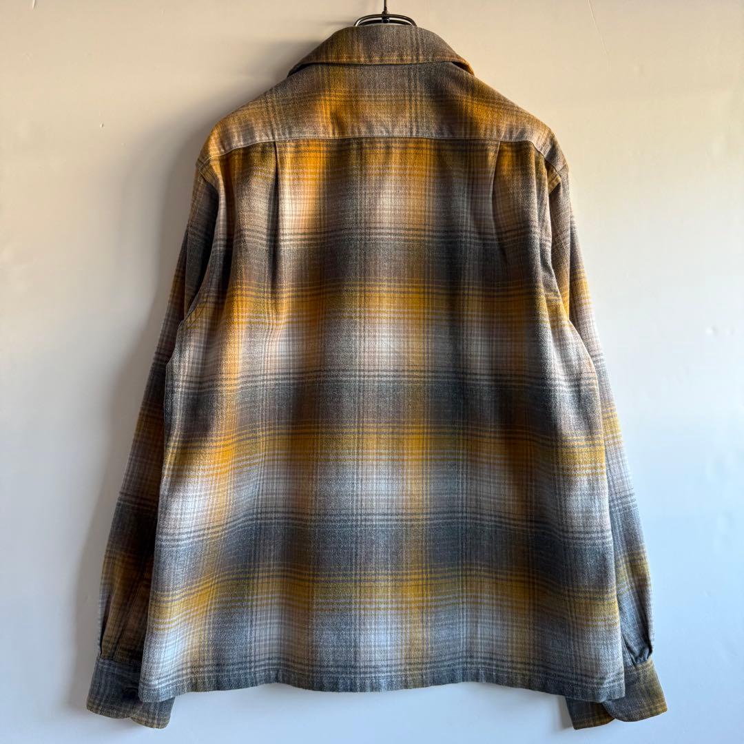 PENDLETON ペンドルトン オンブレチェックボードシャツループカラーシャツ