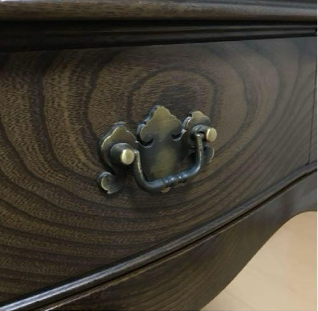 3面鏡のドレッサー　松永工房 IDC大塚家具 ミレーヌ ドレッサー