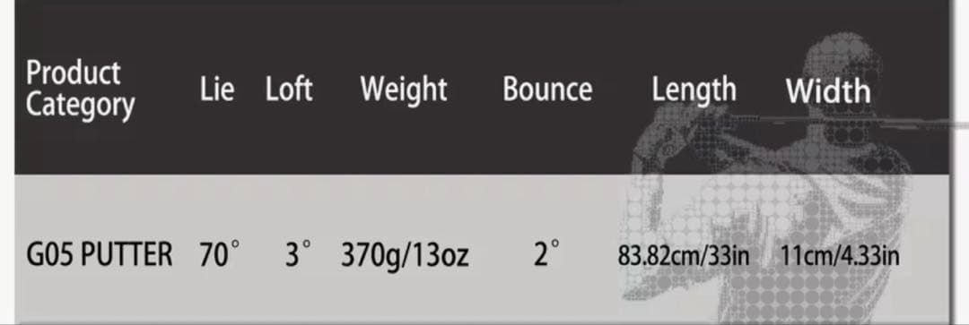 【超美品】パター：カバー付き