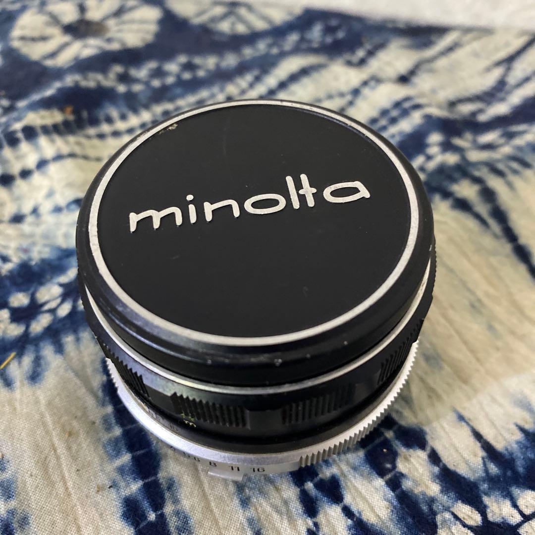 ミノルタ MC ROKKOR-PF 55mm 1:1.7 カメラレンズ
