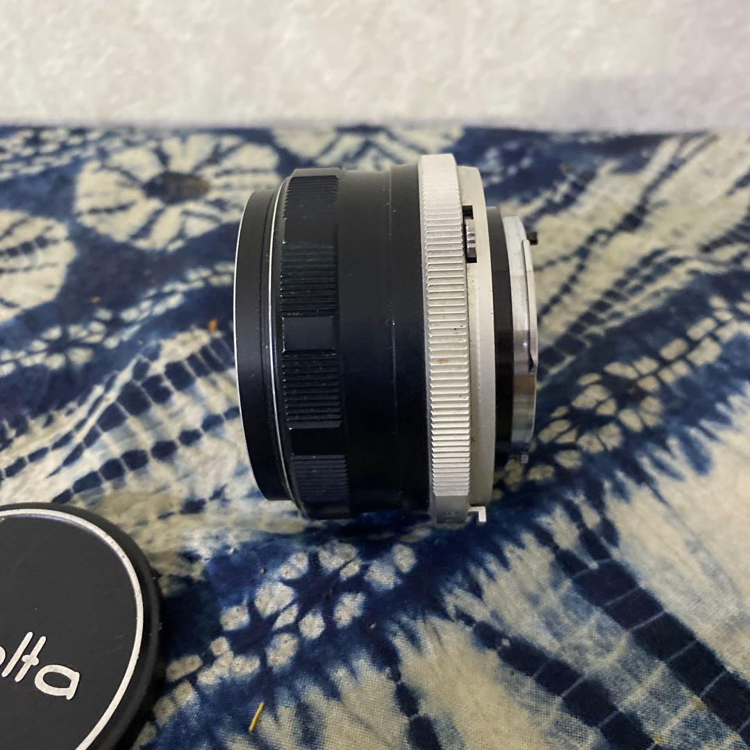 ミノルタ MC ROKKOR-PF 55mm 1:1.7 カメラレンズ