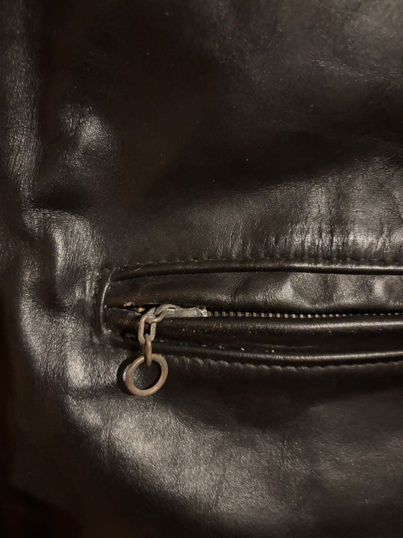 ショット　トラッカージャケット schoott レザージャケット　36サイズ