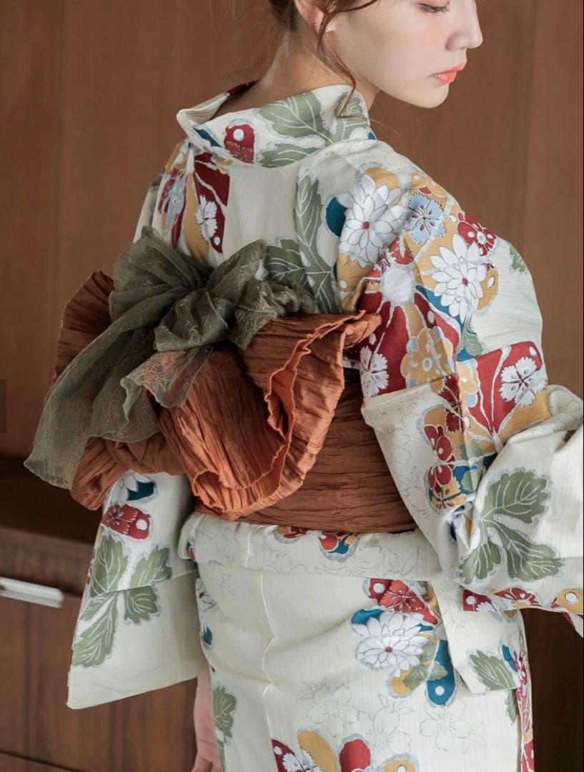 Dita 古典菊 浴衣3点セット