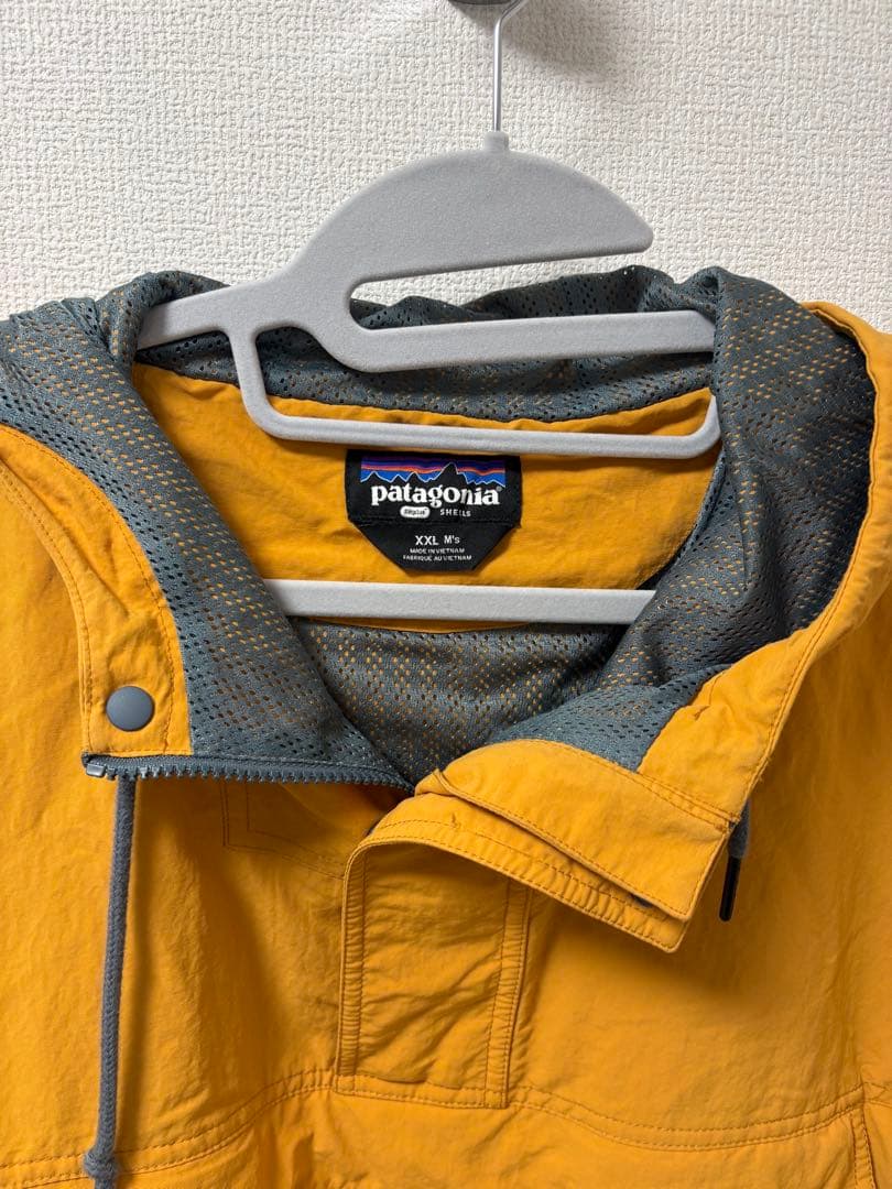 patagonia イスマスアノラック　マウンテンパーカーXXLサイズ　オレンジ