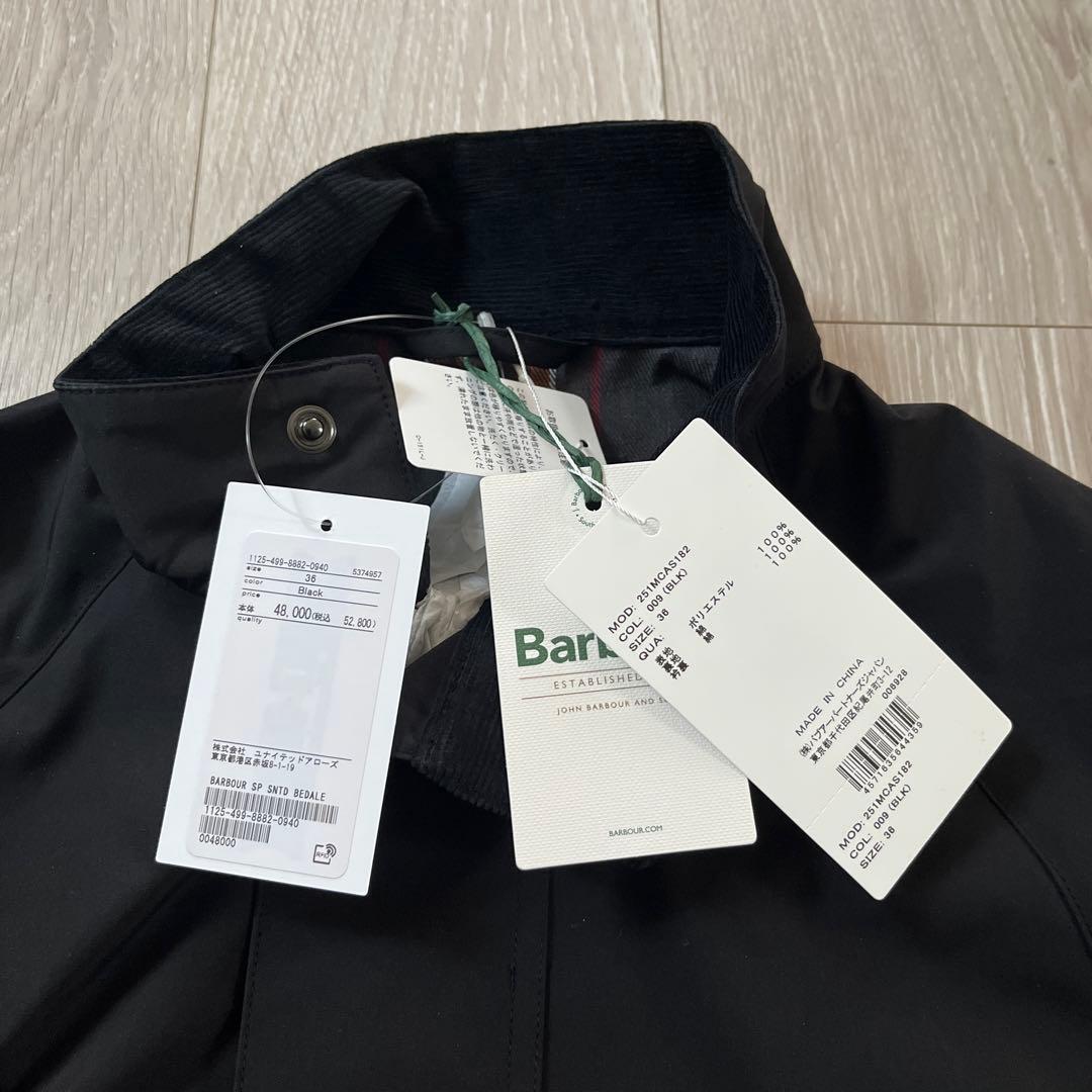 タグ付き　バブアー　ブルゾン　size36