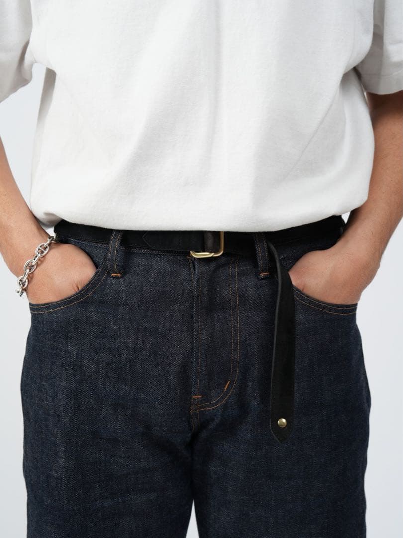 タ*ー様 KAJA REVERSIBLE SUEDE SQUARE BELT O