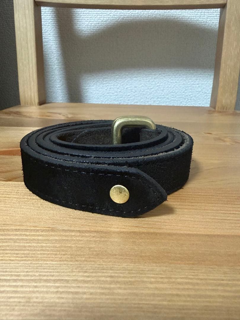 タ*ー様 KAJA REVERSIBLE SUEDE SQUARE BELT O