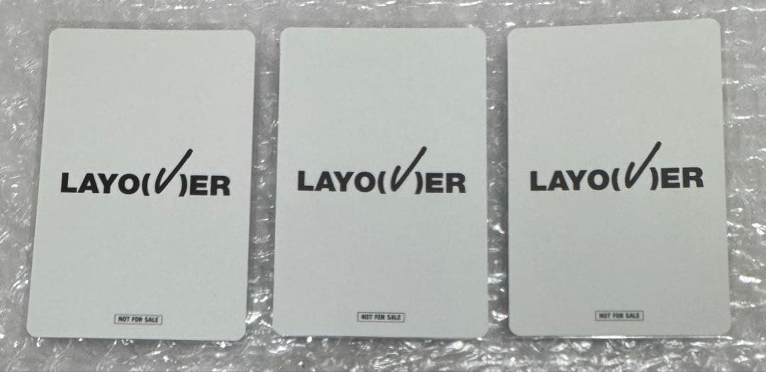 BTS V テヒョン テテ Layover JPFC ラキドロ トレカ