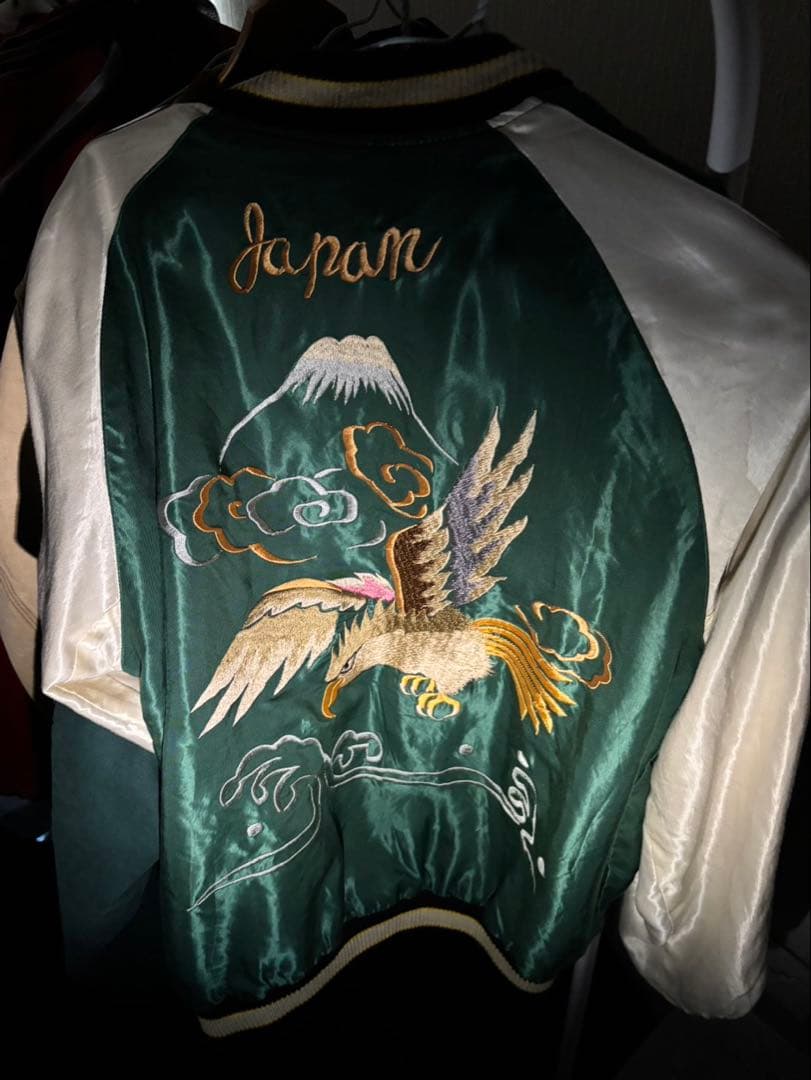 は*む様 テーラー東洋　スカジャン　リバーシブル　M