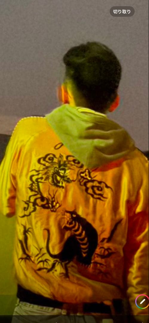 は*む様 テーラー東洋　スカジャン　リバーシブル　M