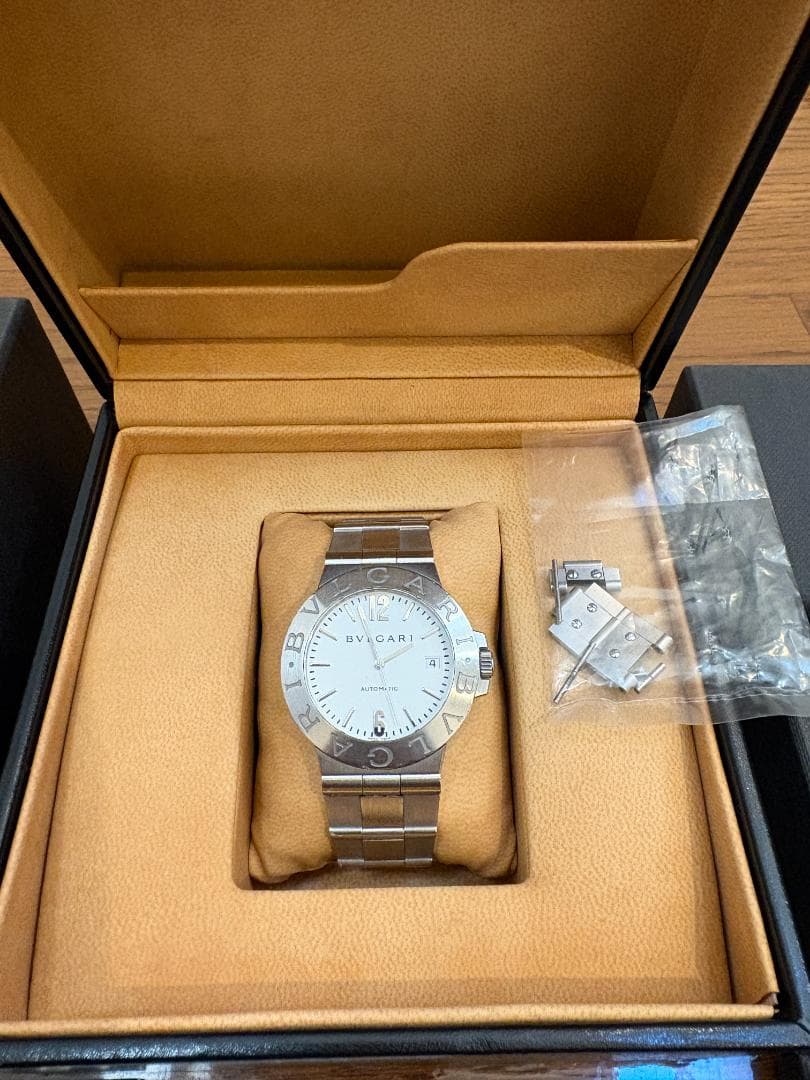 Osa 希少38mm ブルガリ ディアゴノ スポーツ LCV38S 自動巻