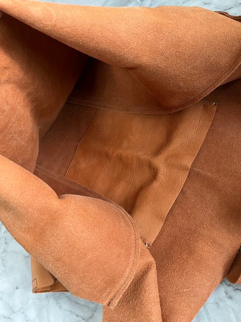 【希少】genten ゲンテン トートバッグ 本革　サステナブルエコバッグ