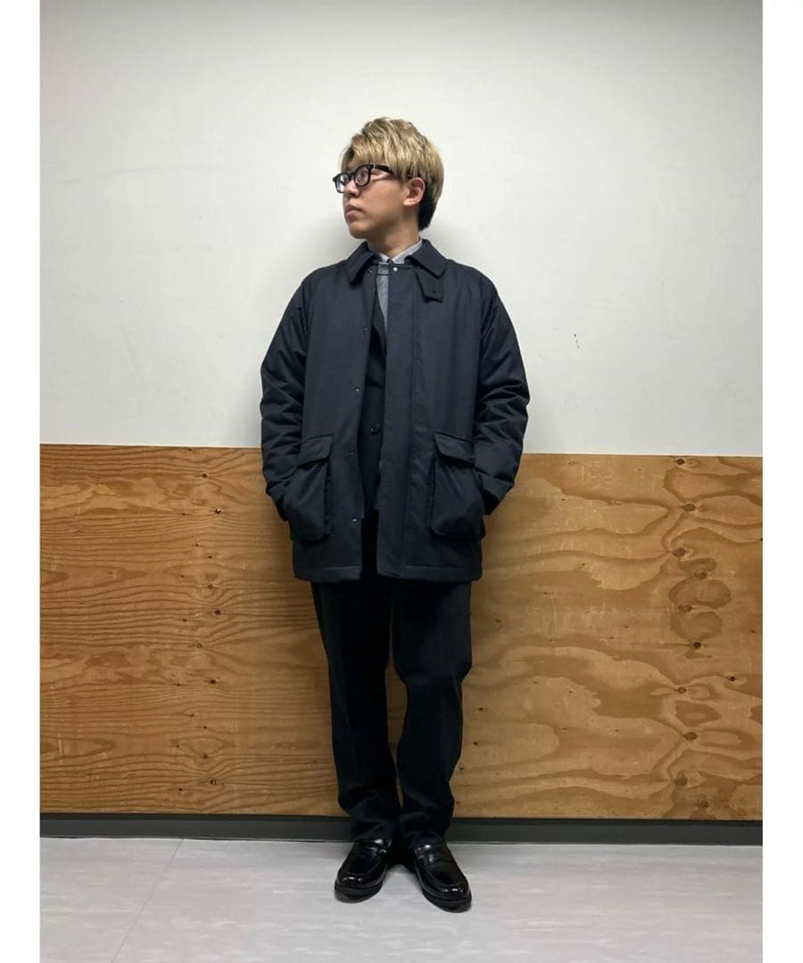 グリーンレーベルリラクシング　TW パデット ミドルレングス 中綿ジャケット