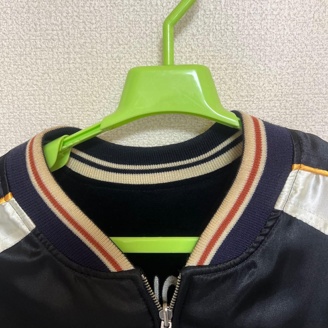 テッドマン爆裂爛漫娘 オール刺繍　七福神リバーシブルスカジャン