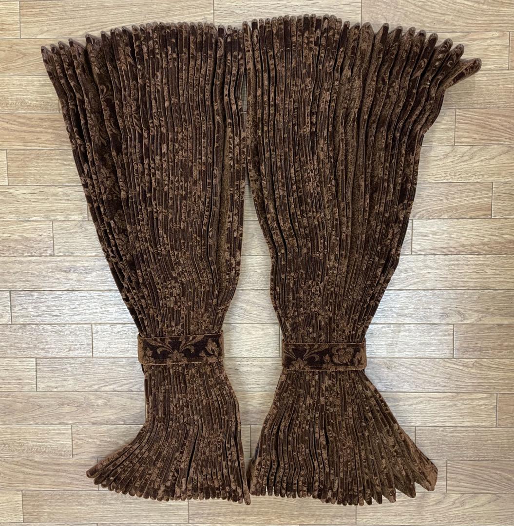 仮眠カーテン　トラック　ローレル　ブラウン　裏地無し　新品