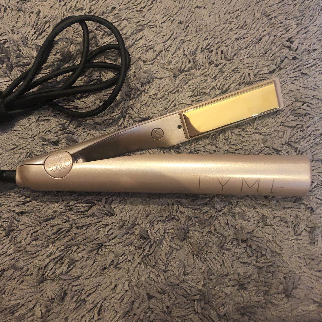 TYME Iron チタンプレート ストレート＆カール２wayヘアアイロン
