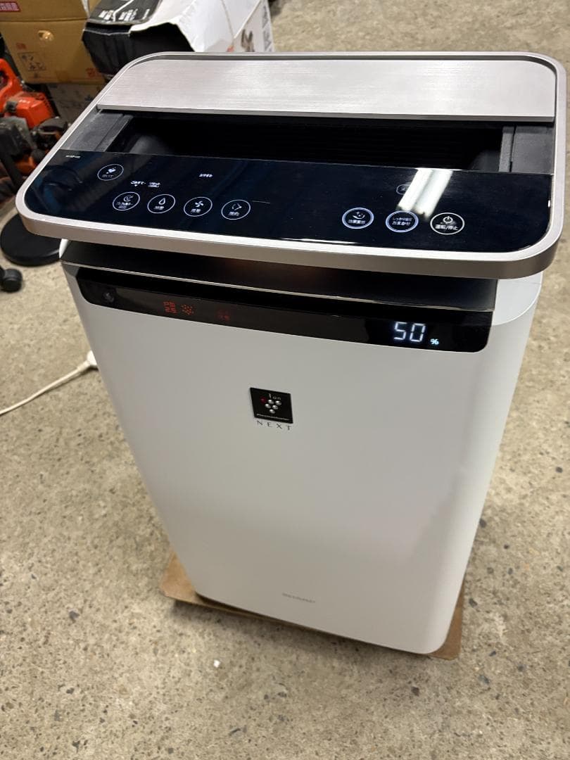 SHARP 加湿空気清浄機 KI-NP100-W プラズマクラスターNEXT