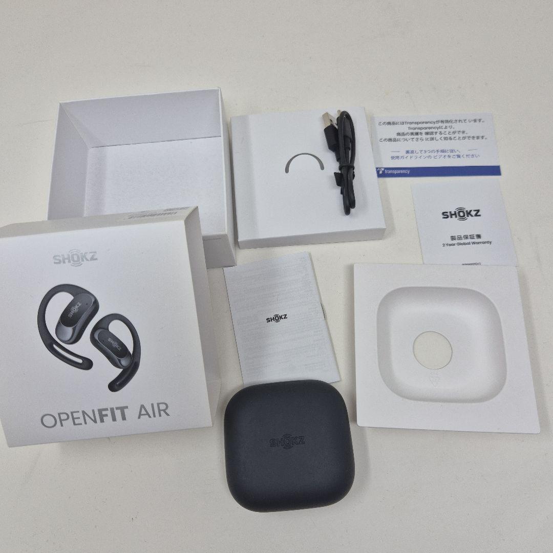Shokz (ショックス) OpenFit Air ワイヤレスイヤホン