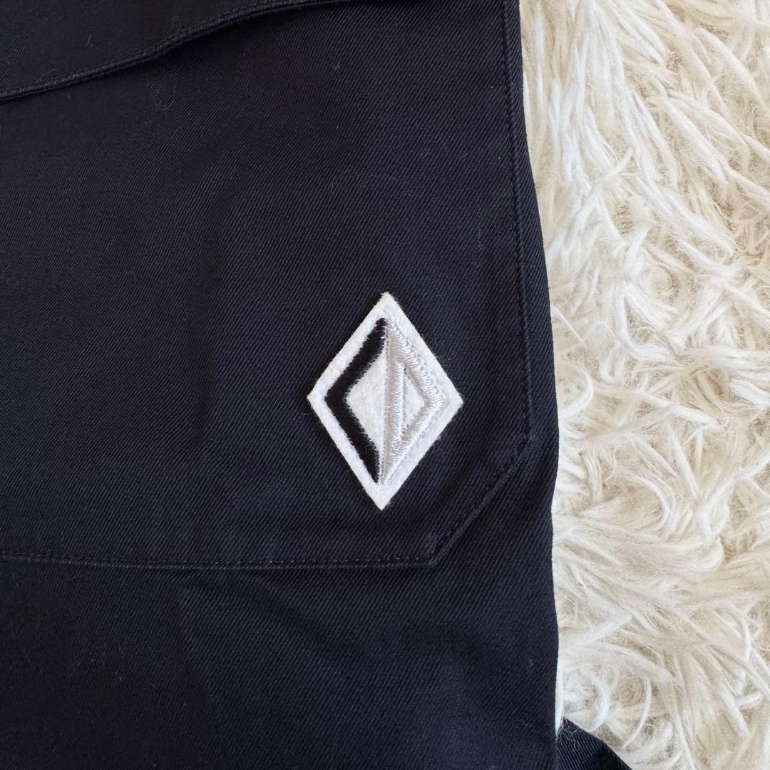 極美品　22ss　ディオールオム　ブルゾン　CDロゴ刺繍　ネイビー　Lサイズ