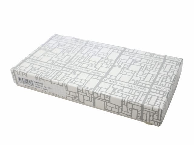 コムデギャルソン HUGE LOGO レザー ラウンドファスナー 長財布