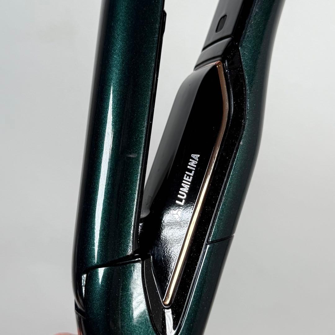 【即配送】動作保証 ヘアビューロン7DPlus ストレートヘアアイロン グリーン