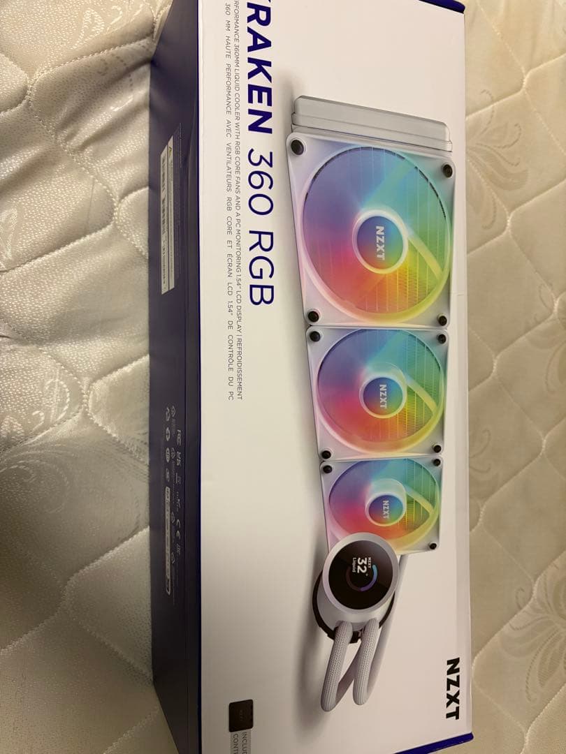 NZXT Kraken 360 RGB 水冷クーラー