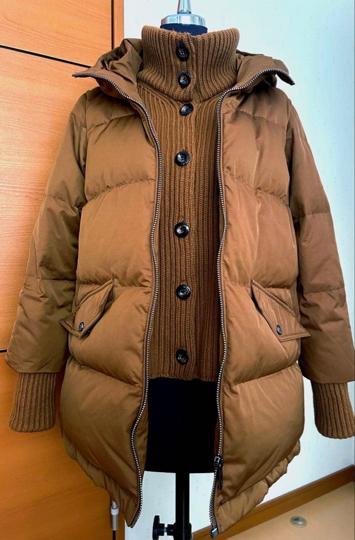   トミーヒルフィガー　ダウンジャケット ブラウン