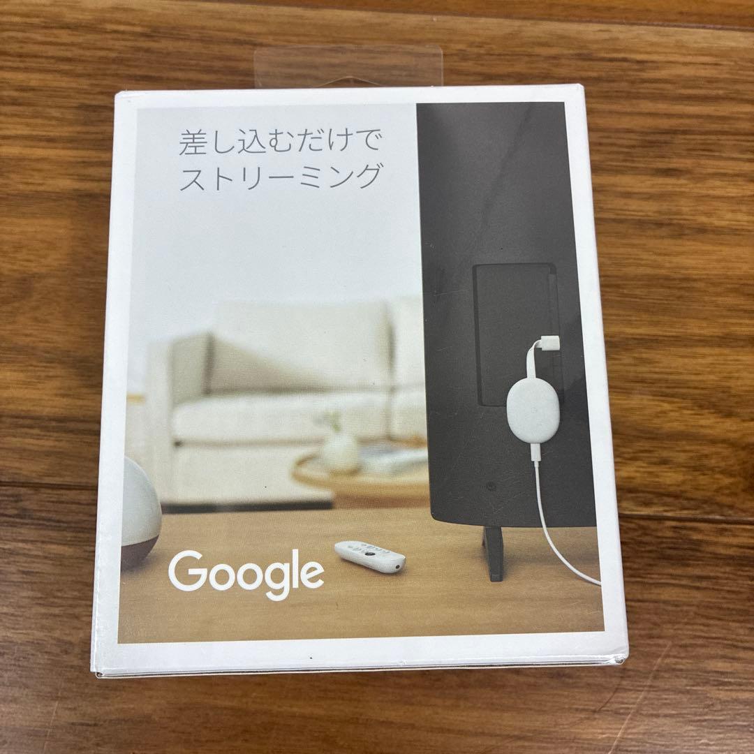 (未開封) Chromecast with Google TV 4K