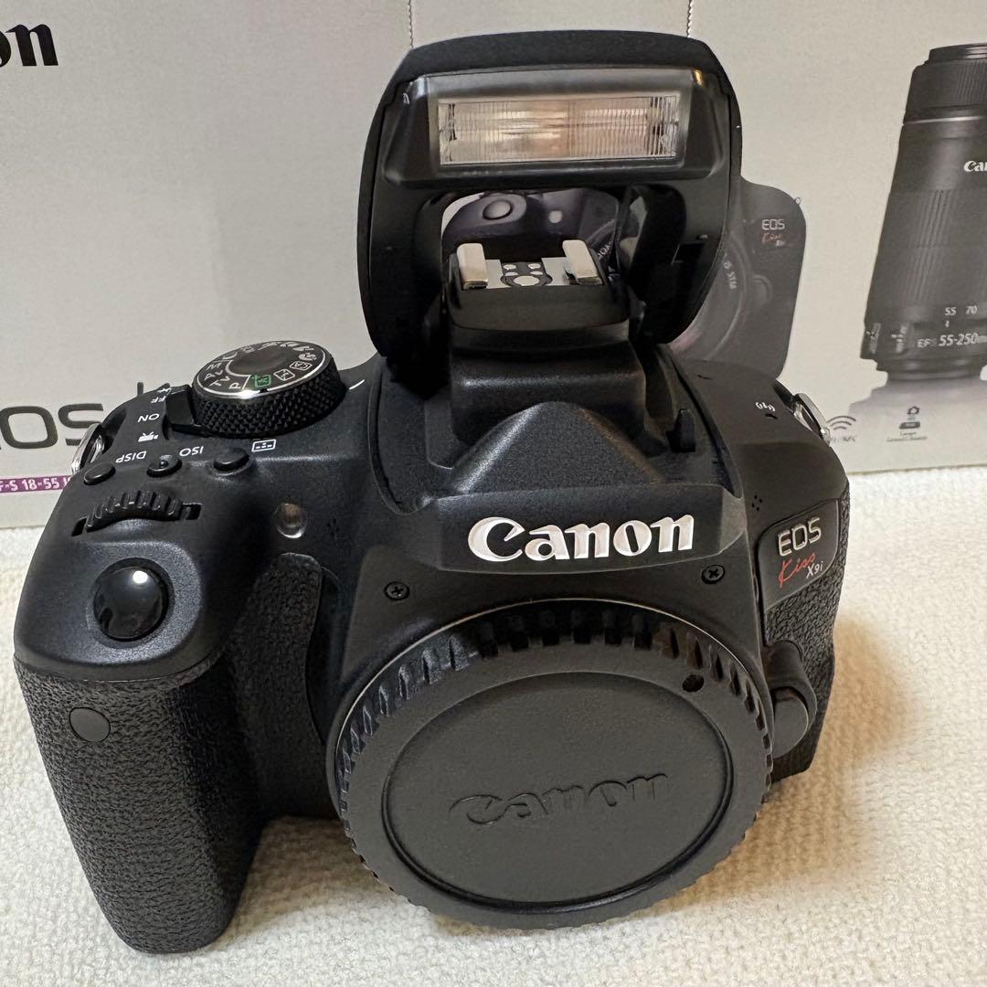 Canon EOS kiss X9i ダブルズームキット 一眼レフ カメラ