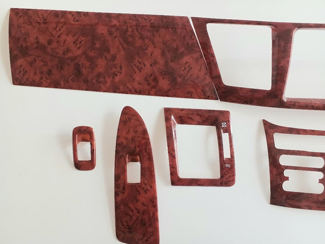 ヴォクシーZ煌 60系 ウッド仕上げ 内装パネルフロントテーブルセット