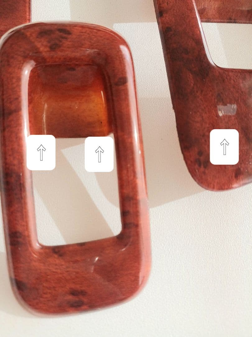 ヴォクシーZ煌 60系 ウッド仕上げ 内装パネルフロントテーブルセット