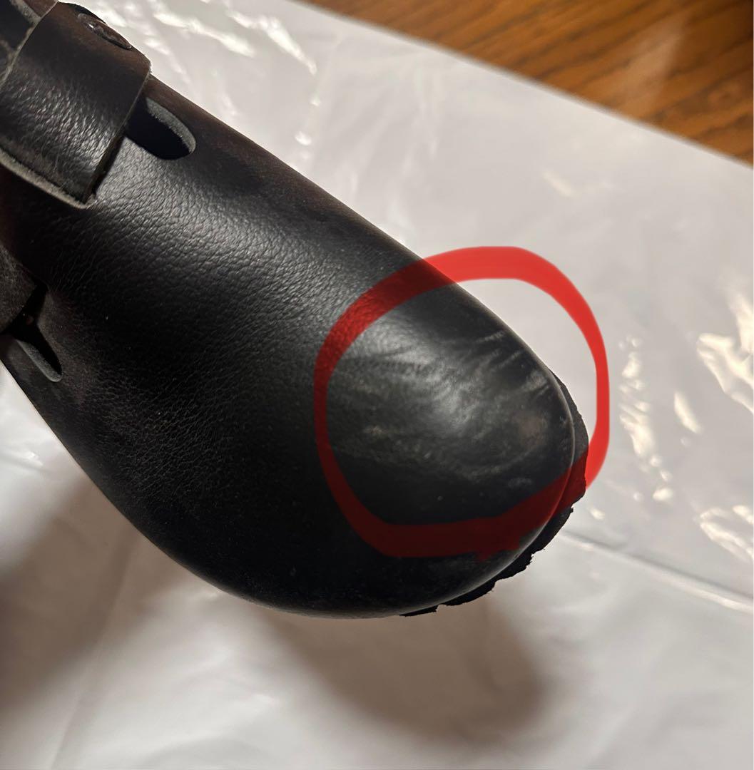 BIRKENSTOCK ブラック サボサンダル 38