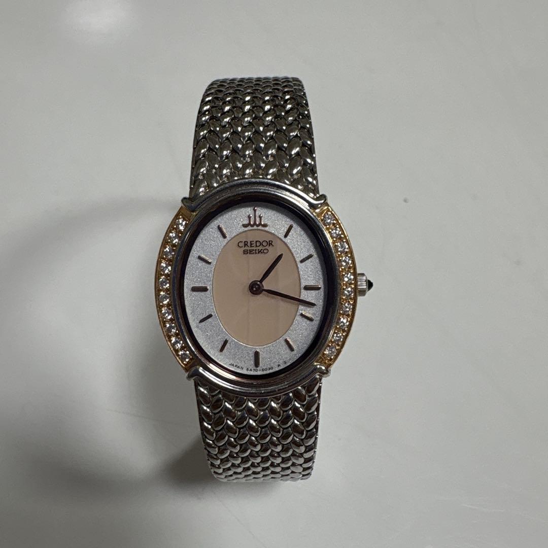 Credor シルバー ステンレススチール 時計